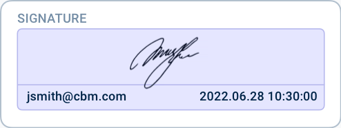 E-signature